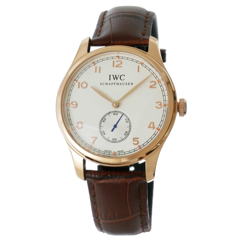 IWC Portugieser Automatic 40mm Rotgold Weiß