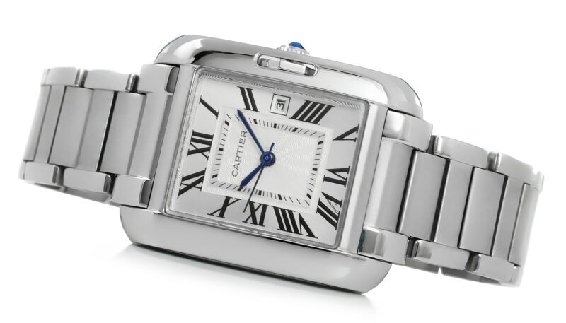 Cartier Tank Anglaise Herrenmodell – Bild 7