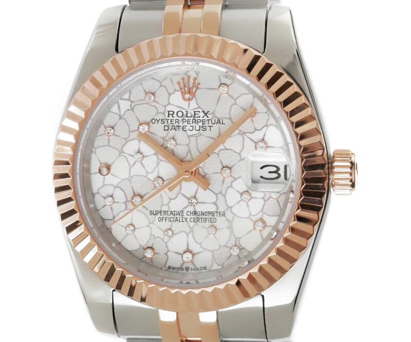 Replica Rolex Datejust 31mm rose Floral