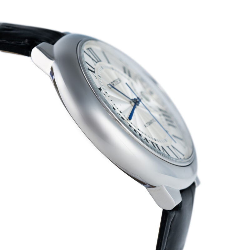 Cartier Ballon Bleu de Cartier mit schwarzem Lederarmband – Bild 9