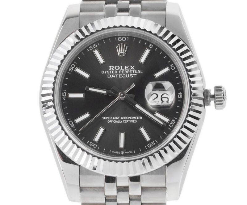 Rolex Datejust 41mm Jubilee Rhodium